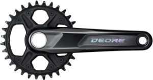 Shimano FC-M6100 Deore Chainset, 12-Spd, 52mm Chainline