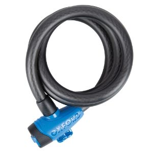 Oxford Cable15 Smoke (Black) Cable Lock 1.5M x 15mm 