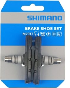 Shimano M600 V-Brake Blocks 72mm Black