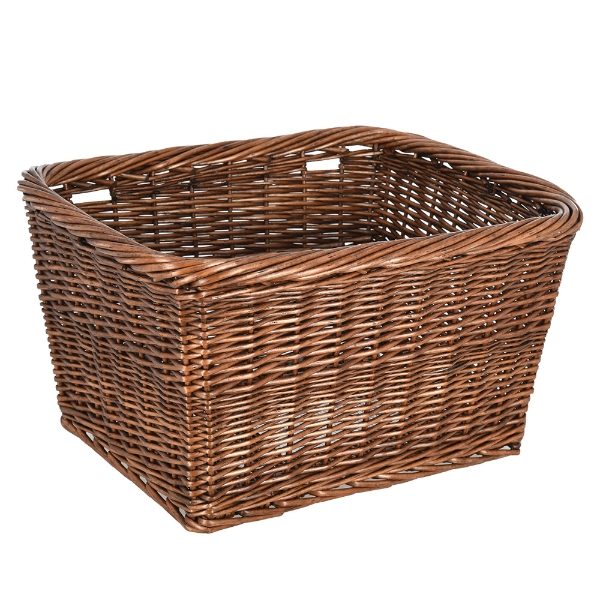 Oxford 18" Pembroke Rectangular Wicker Deluxe Basket