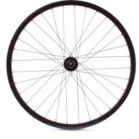 700c Gravel Front Black TLR V-Rim - Deore 6 Bolt Disc Hub