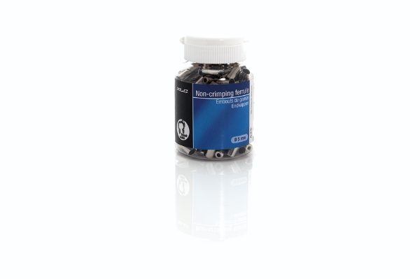 XLC Brake Outer Ferrules 5mm Black Plastic Pot 200Pc