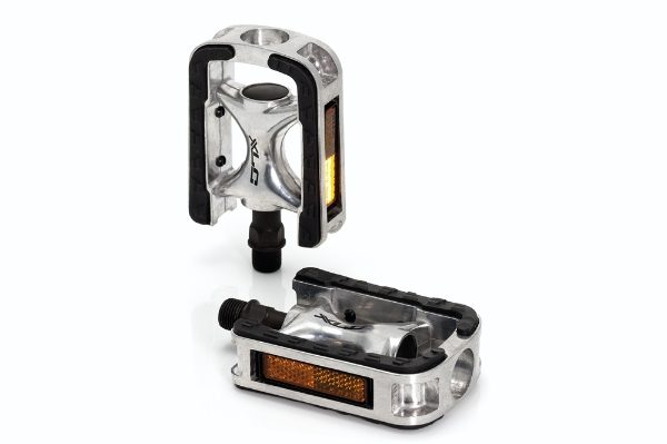 XLC One Piece Alloy City Comfort Pedals Silver