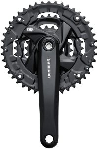 Shimano Acera FC-M371 Chainset Without Chainguard, Square Taper