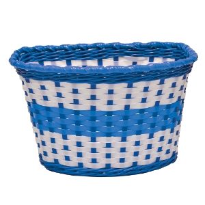 Childrens Junior Woven Basket - Blue