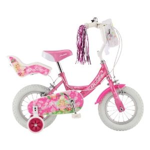 Probike Fairy 14" Wheel Girls Pink with Stabilisers 