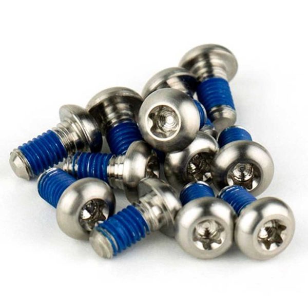 SRAM Rotor Bolt Kit Titanium Silver (Pack of 12) 