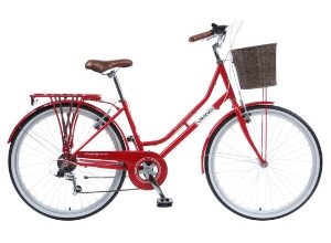Viking Belgravia Ladies 26" Wheel 6 Speed Bike Red