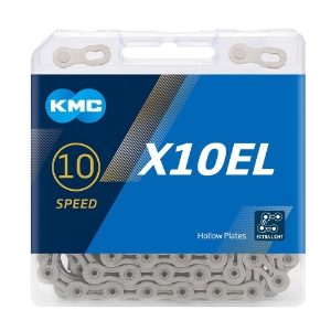 KMC X10 Extra Light 10 Spd Silver 114 Link Chain 