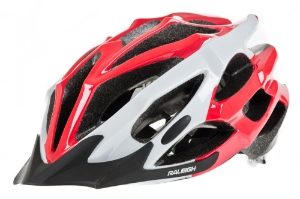 Raleigh Extreme 3 Helmet Red & White 54-58cm