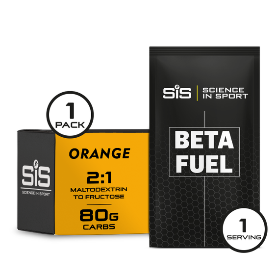 SIS BETA Fuel Energy Drink Powder Orange 84g Sachet