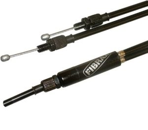 Fibrax Lower Rear Gyro Cable Black