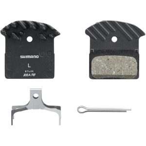 Shimano J05A Resin Disc Pads, Alloy backed with Fins 