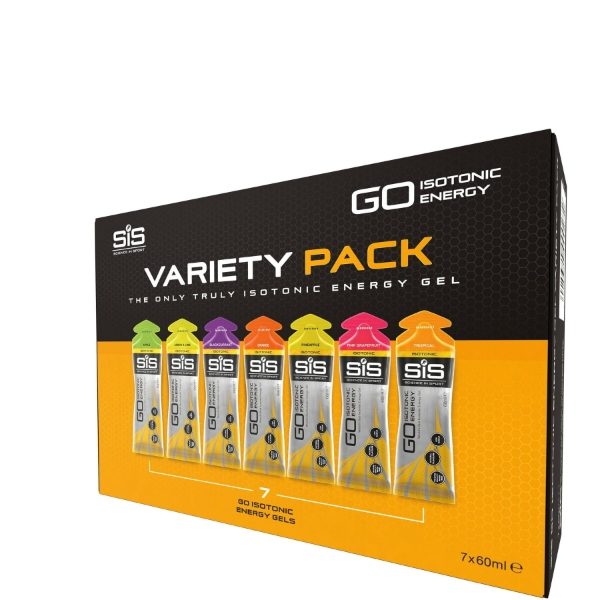 SIS GO Isotonic Gel 60ml Variety Pack of 7 