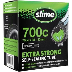 700x35-43c Slime Self Sealing Schrader Valve Inner Tube 
