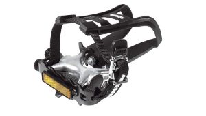 Raleigh 9/16" Alloy Pedals Toe Clips & Straps 