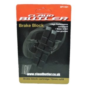 Claud Butler V-Brake Cartridge Brake Block Inserts