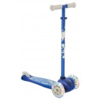 Blue Squish Mini Flex Tilt Scooter with Lights