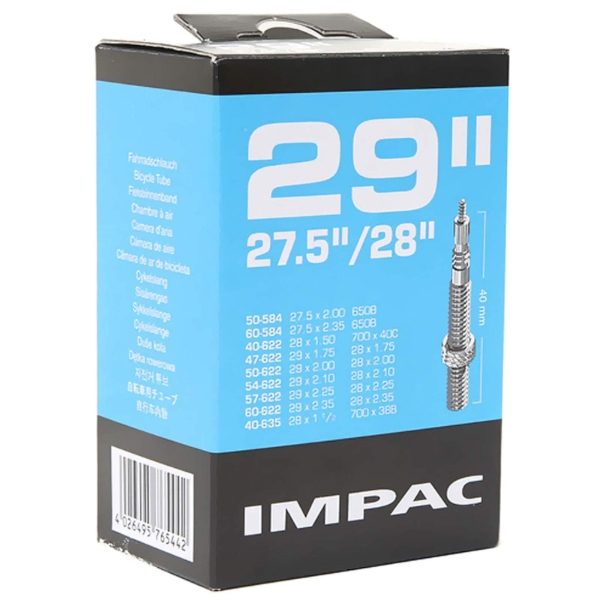 29 x 1.75-2.35 Impac 40mm Presta Valve Inner Tube (SV29) 