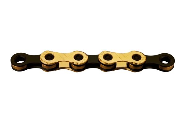 KMC X12 12 Spd Ti-N Gold & Black 126 Link Chain