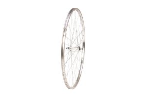 27x1 1/4 Front  Alloy Rim Front Wheel Silver