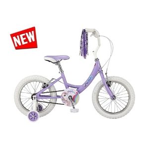 Probike Unicorn 18" Wheel Girls Purple With Stabilisers