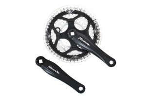 Raleigh 42/34/24t 170mm Wide Alloy Black Chainset