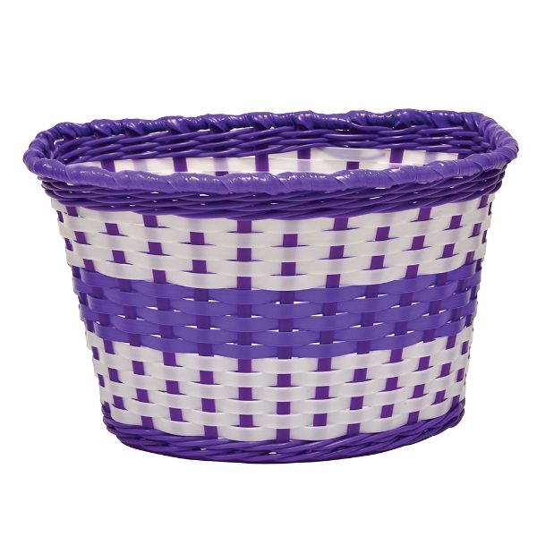 Junior Woven Basket - Lilac