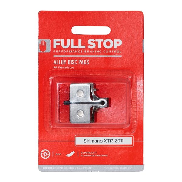 FullStop Shimano XTR SL Alloy Disc Pads