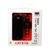 CatEye EL160 Front and Orb Rear LED Battery Light Set 