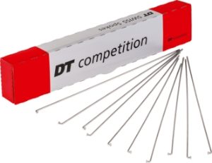 DT Swiss Competition Silver Spokes 14/15g = 2/1.8mm (Pack of 10)
