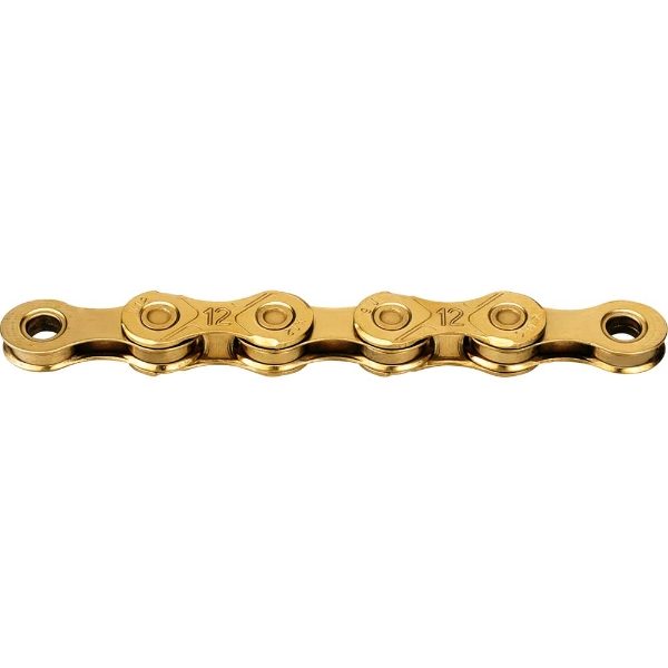 KMC X12 12 Spd Ti-N Gold 126 Link Chain 