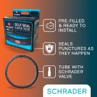 24x1.75-2.125 Weldtite Self Sealing Schrader Tube 
