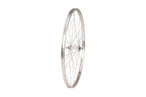 700c Hybrid Front Wheel Silver Nutted