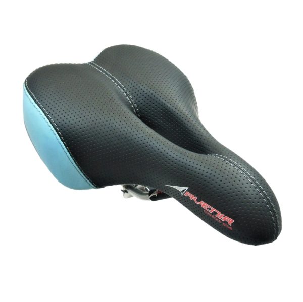 Avenir Youth Saddle with Cutaway Black & Blue