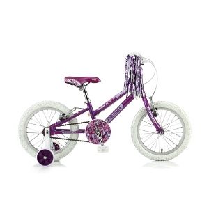 Probike Heidi 18" Wheel Girls Purple With Stabilisers 