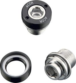 Acor 15mm Self Extracting Isis Crank Bolts (Set of 2)